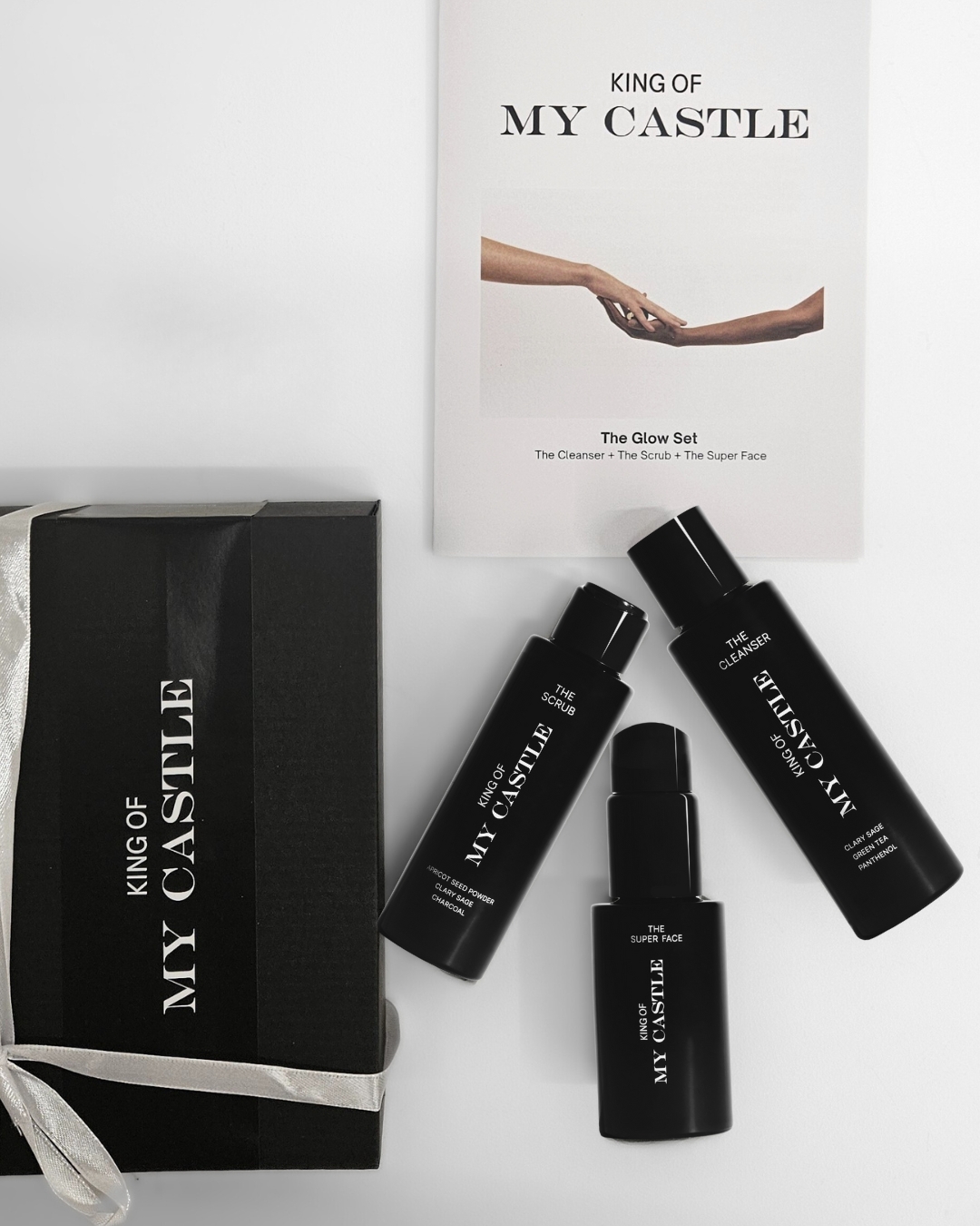 THE GLOW SET – THE CLEANSER+THE SCRUB+THE SUPER FACE King of my Castle 2