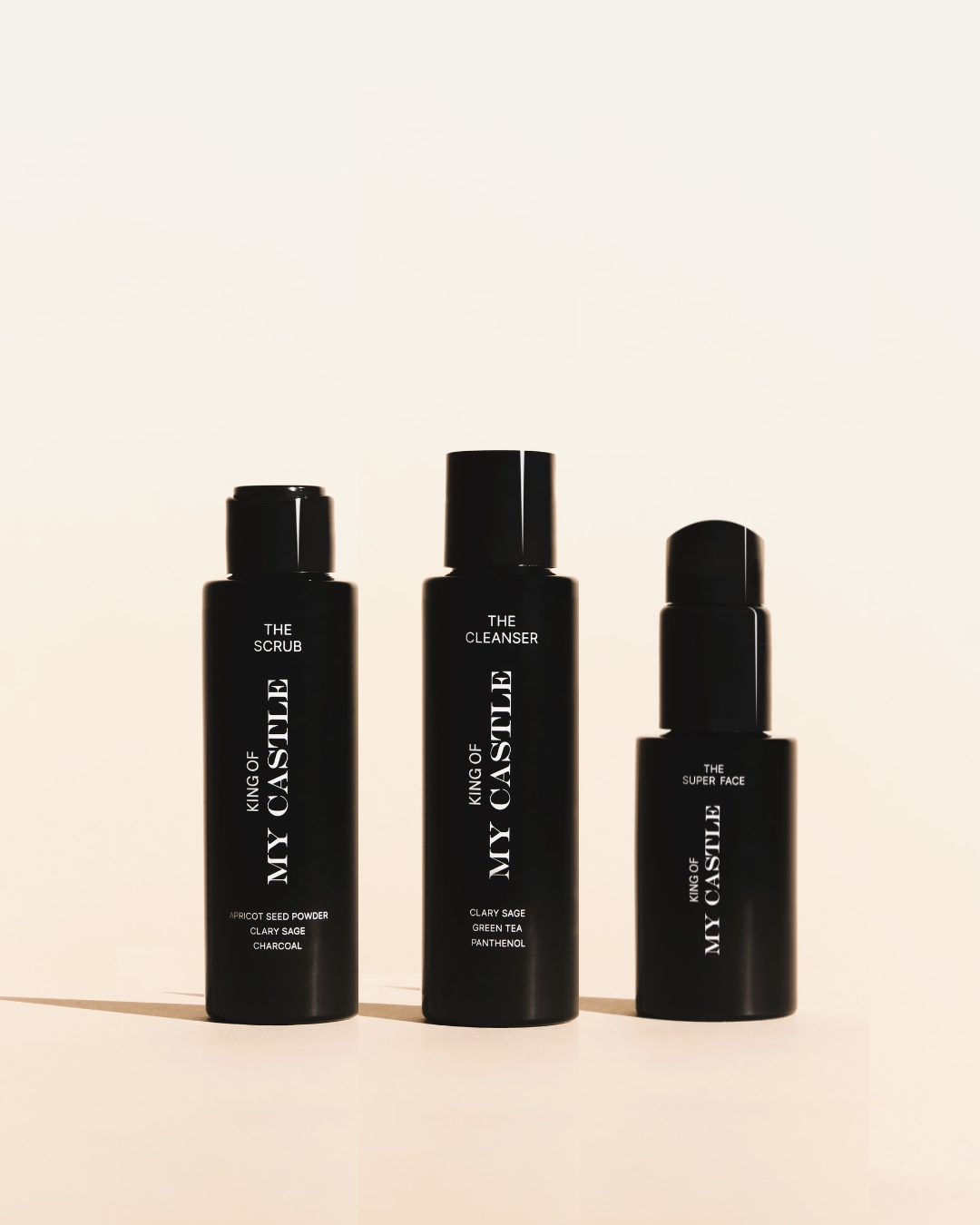 THE GLOW SET – THE CLEANSER+THE SCRUB+THE SUPER FACE